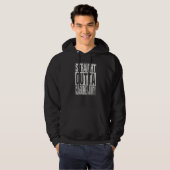 STRAIGHT OUTTA CLAIBORNE COUNTY Cool Home Quote   Hoodie (Vorne ganz)