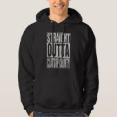 STRAIGHT OUTTA CLATSOP COUNTY Cool Home Quote Hoodie (Vorderseite)
