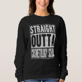 Straight Outta Cosmetology School School Graduatio Sweatshirt (Vorderseite)