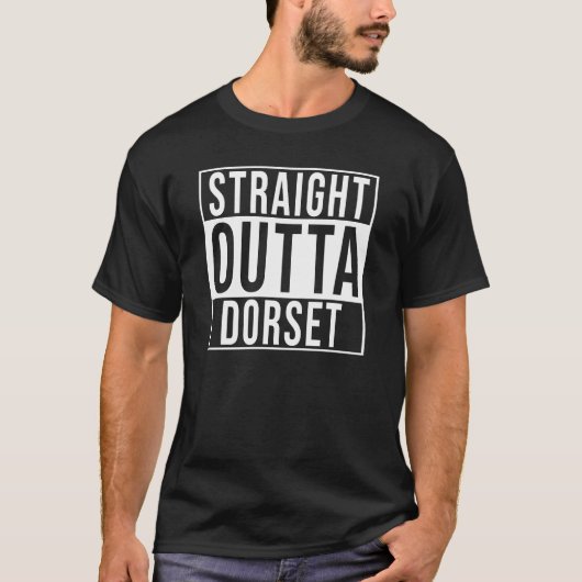 Straight Outta Dorset T-Shirt (Vorderseite)