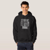 Straight Outta Dubai Hoodie (Vorne ganz)