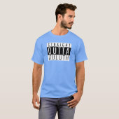 Straight Outta Duluth Minnesota T-Shirt (Vorne ganz)