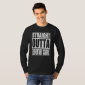Straight Outta Elementary School School Graduation T-Shirt (Vorne ganz)