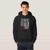 Straight Outta Eye Surgery  Glaucoma Eyes Cataract Hoodie (Vorne ganz)