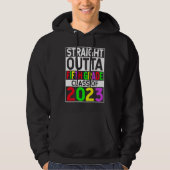 Straight Outta Fifth Grade 2023 Graduation 5th Gra Hoodie (Vorderseite)