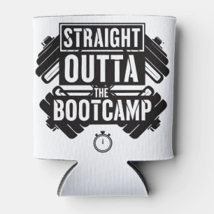 Straight Outta Fitnessstudio Workout Dosenkühler