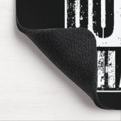 Straight Outta Form Funny Workout oder Gym Geschen Mousepad (Ecke)