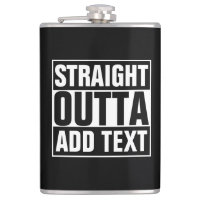 STRAIGHT OUTTA - Fügen Sie Ihren Text hier hinzu/e