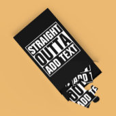 STRAIGHT OUTTA - Fügen Sie Ihren Text hier hinzu/e Puzzle