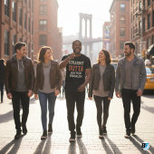 STRAIGHT OUTTA - Fügen Sie Ihren Text hier hinzu/e T-Shirt