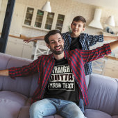 STRAIGHT OUTTA - Fügen Sie Ihren Text hier hinzu/e T-Shirt