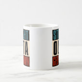 Straight Outta Georgetown Texas TX Kaffeetasse (Mittel)
