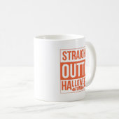 Straight Outta Halloween Town Kaffeetasse (VorderseiteRechts)