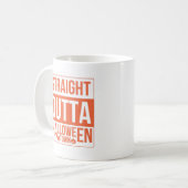 Straight Outta Halloween Town Kaffeetasse (Vorderseite Links)