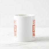 Straight Outta Halloween Town Kaffeetasse (Mittel)