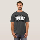 Straight Outta Hamtramck Michigan Oversified T-Shirt (Vorne ganz)