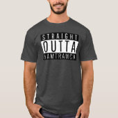 Straight Outta Hamtramck Michigan Oversified T-Shirt (Vorderseite)