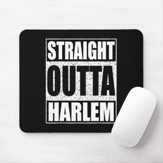 Straight Outta Harlem Mousepad (Mit Mouse)