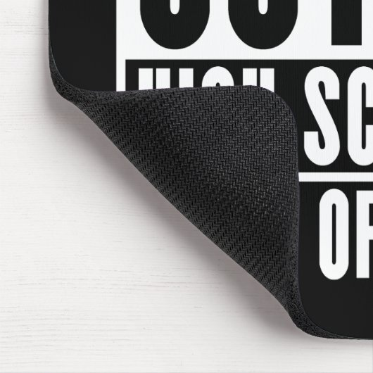 Straight Outta High School Class of 2026 Mousepad (Ecke)