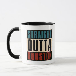 Straight Outta Houston Texas TX USA Tasse