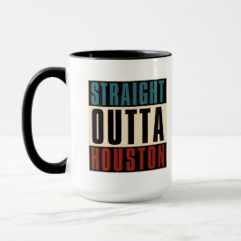 Straight Outta Houston Texas TX USA Tasse