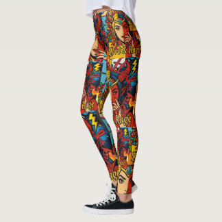 Straight Outta Irkalla Love and Rage T-Shirt Leggings