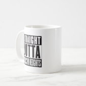 STRAIGHT OUTTA JACKSON HEIGHTS KAFFEETASSE (Vorderseite Links)