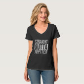 Straight Outta Jupiter Vintag T-Shirt (Vorderseite Vollansicht)