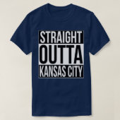 Straight Outta Kansas City T-Shirt (Design vorne)