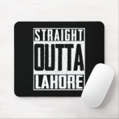 Straight Outta Lahore Pakistan Pakistani Cricket-f Mousepad (Mit Mouse)