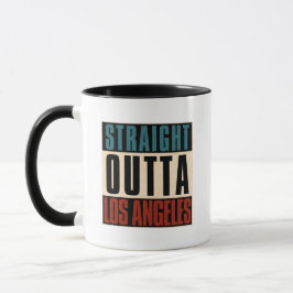 Straight Outta Los Angeles California USA Tasse