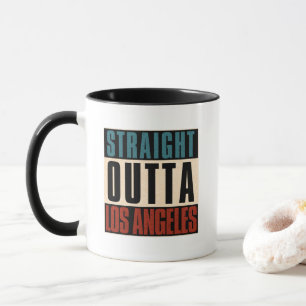 Straight Outta Los Angeles California USA Tasse