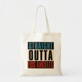 Straight Outta Los Angeles California USA Tragetasche