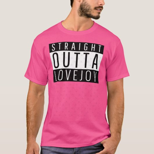 Straight Outta Lovejoy Georgia Lovejoy GA Übergröß T-Shirt (Vorderseite)
