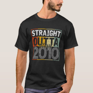 Straight Outta Mai 2010 Boy Girl Vintag 12. Geburt T-Shirt