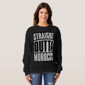 Straight Outta Marokko Sweatshirt (Vorne ganz)