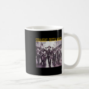 Straight Outta Mega Western Cowboy Outfit Trump 20 Kaffeetasse