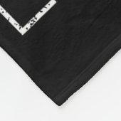 Straight Outta Monroe Township New Jersey  Fleecedecke (Ecke)