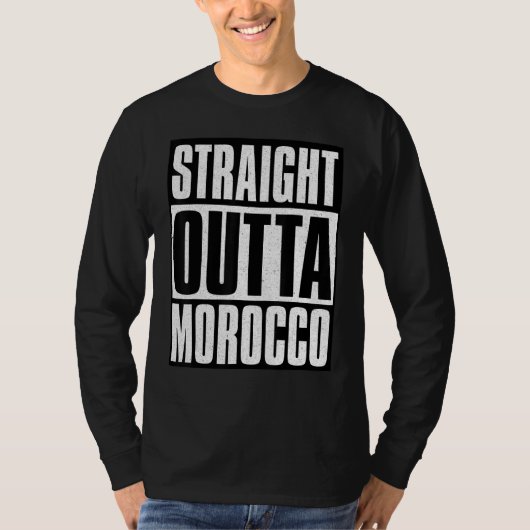 Straight Outta Morocco T-Shirt (Vorderseite)