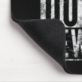 Straight Outta Newark New Jersey Distressed Effect Mousepad (Ecke)