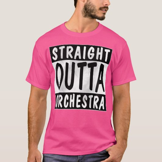 Straight Outta Orchestra T-Shirt (Vorderseite)