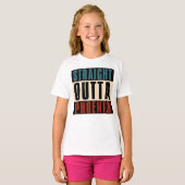 Straight Outta Phoenix Arizona AZ USA T-Shirt (Vorne ganz)