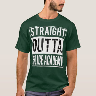 Straight Outta Police Academy Abschluss Gift T-Shirt