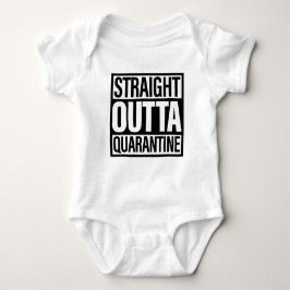 Straight Outta Quarantäne Onsie Baby Strampler