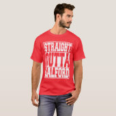 Straight Outta Salford funny T-Shirt (Vorne ganz)