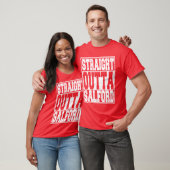 Straight Outta Salford funny T-Shirt (Unisex)