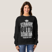 Straight Outta Second Grade Graduation 2023 2nd G Sweatshirt (Vorne ganz)