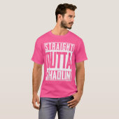 Straight Outta Shaolin Temple Buddha Chinese Kung T-Shirt (Vorne ganz)