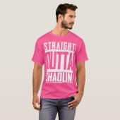 Straight Outta Shaolin Temple Buddha Chinese Kung T-Shirt (Vorne ganz)