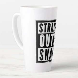 Straight Outta Shape Milchtasse